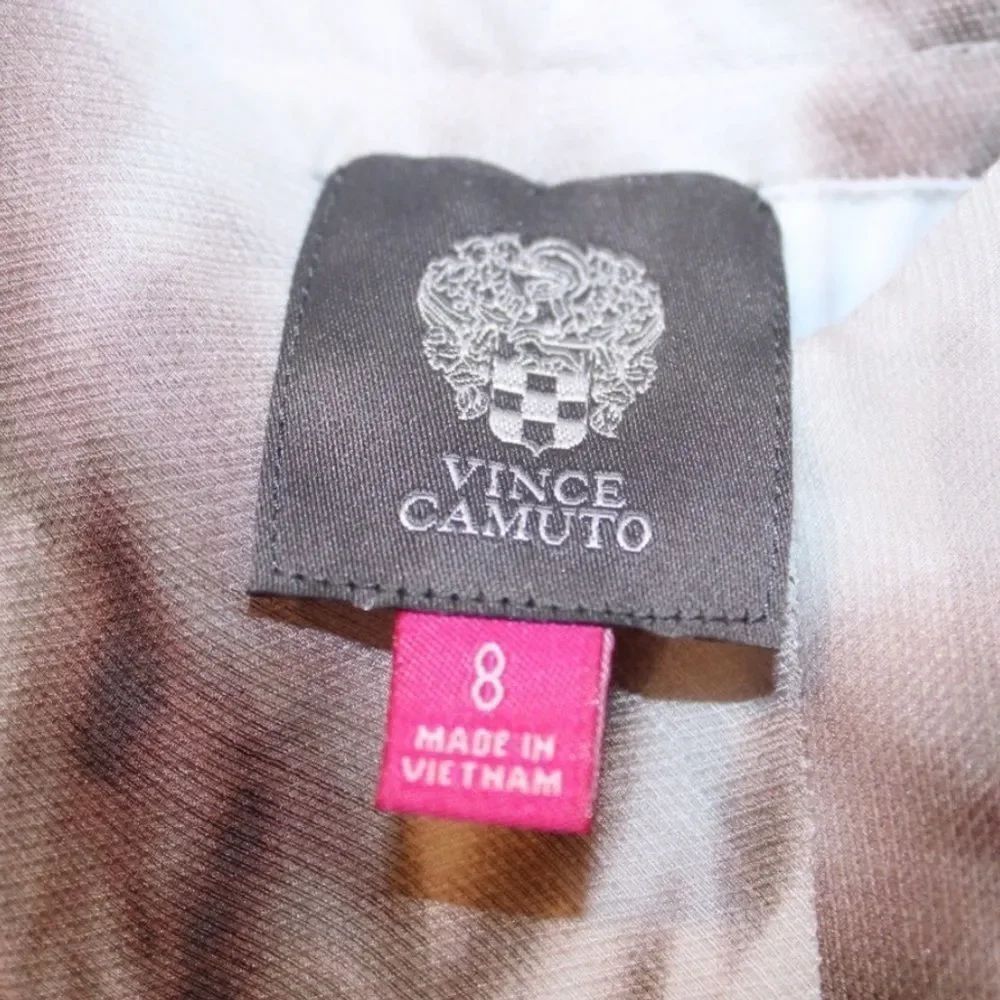 Vince Camuto spaghetti strap tie dyed blouson maxi dress - Picture 3 of 5